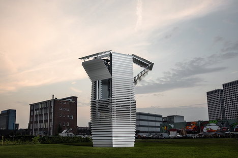 Smog Free Project by Studio Roosegaarde in Rotterdam